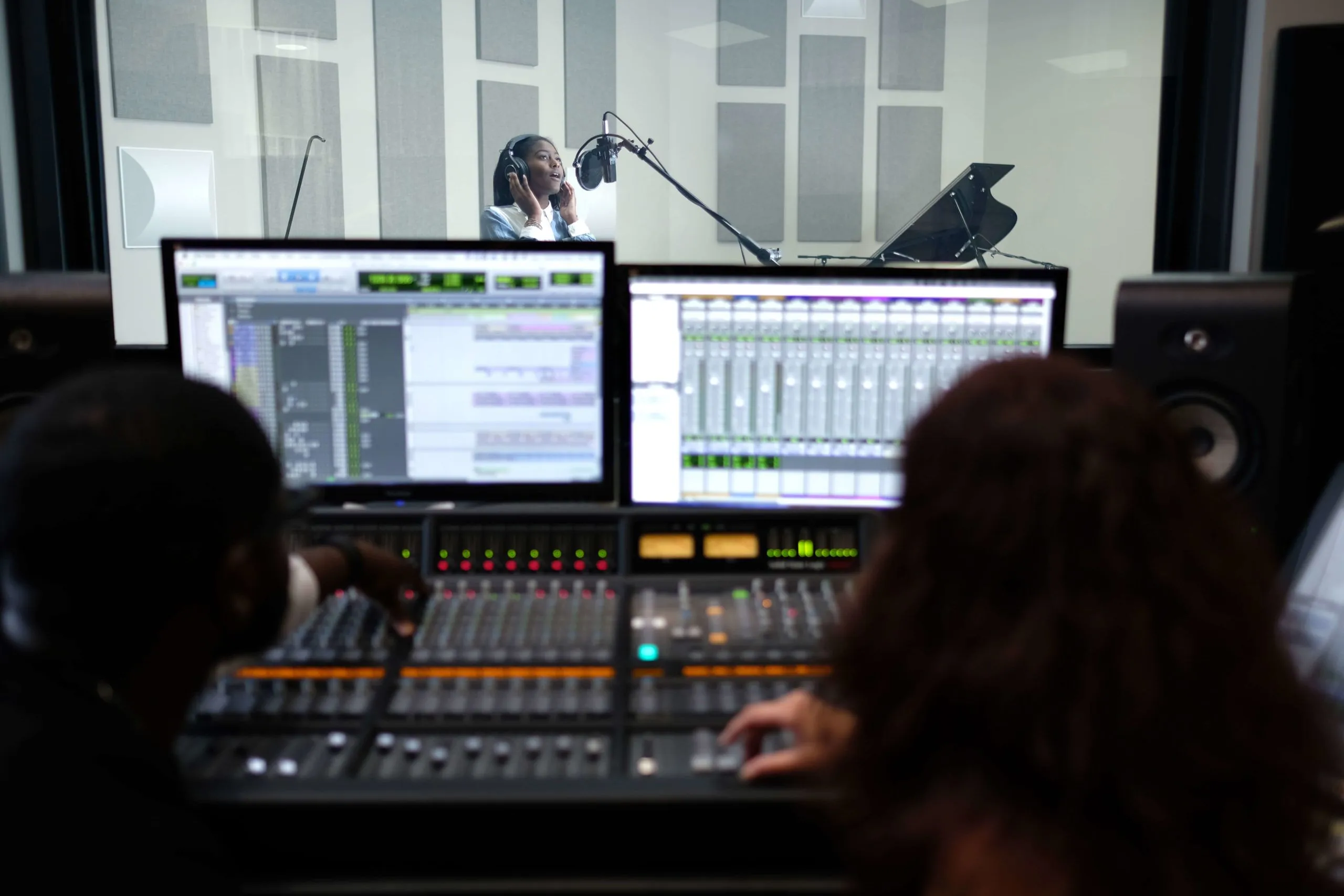 recording studio equipment