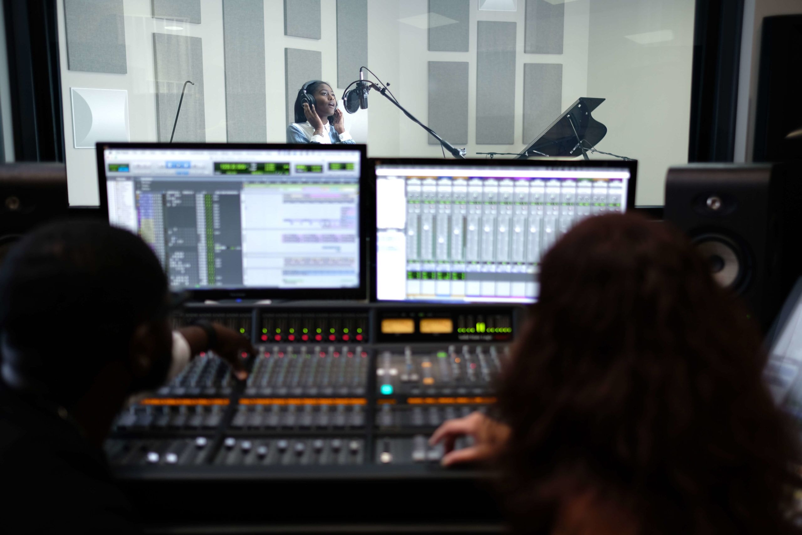 recording studio equipment