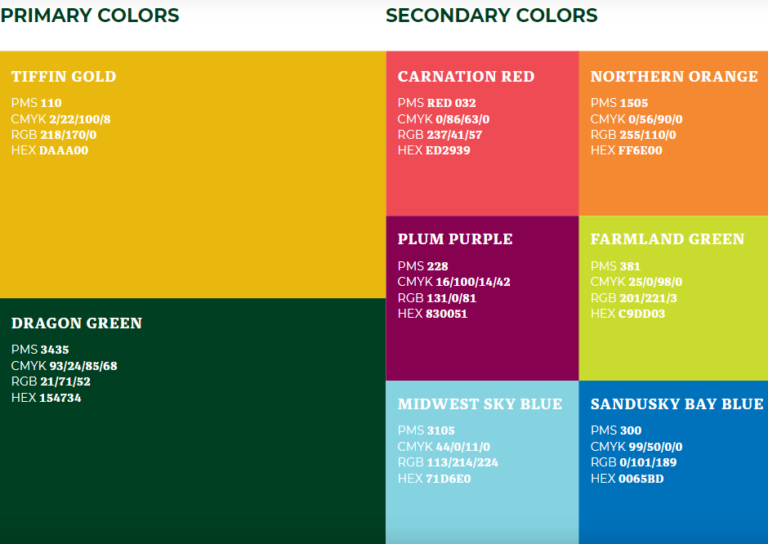 Our Brand Tiffin University