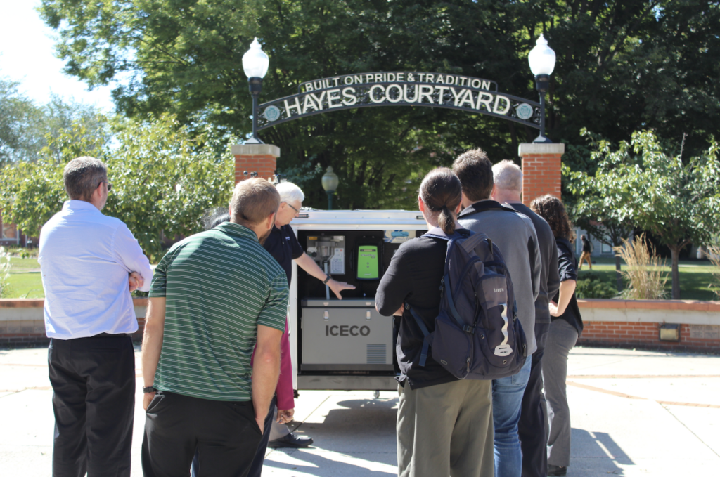 enviro go in hayes courtyard