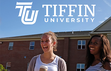 happy students with TU logo