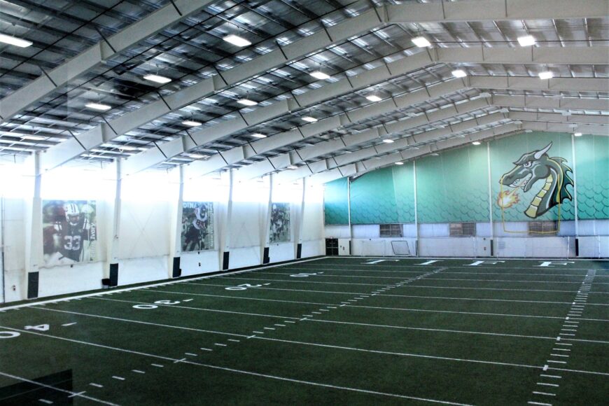 indoor turf field