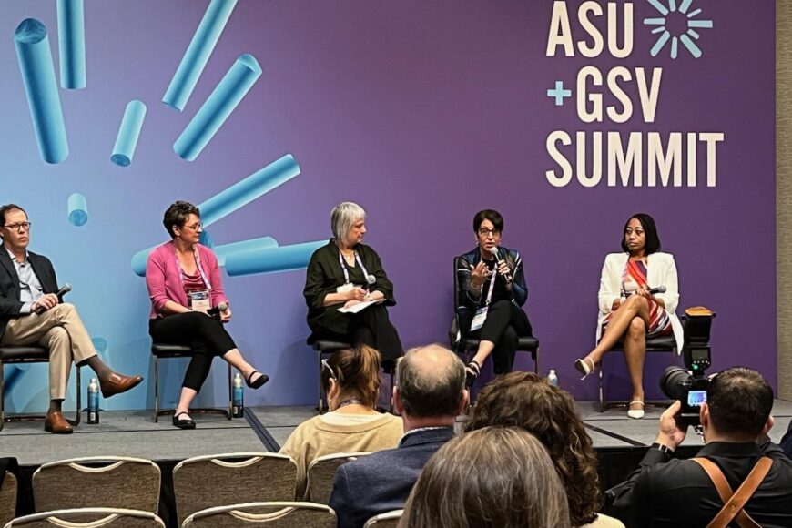 Tiffin University President and Vice President of Strategic Innovation Speak at Research Summit