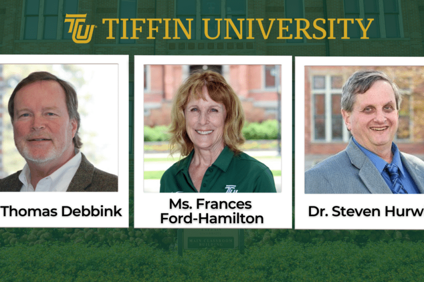Tiffin University Announces Retirement of Three Employees