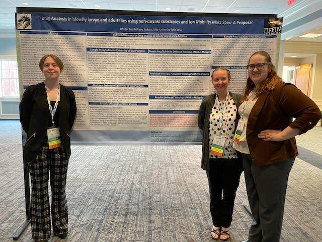 Tiffin University Students and Alumnus Present at Toxicology Research Conference