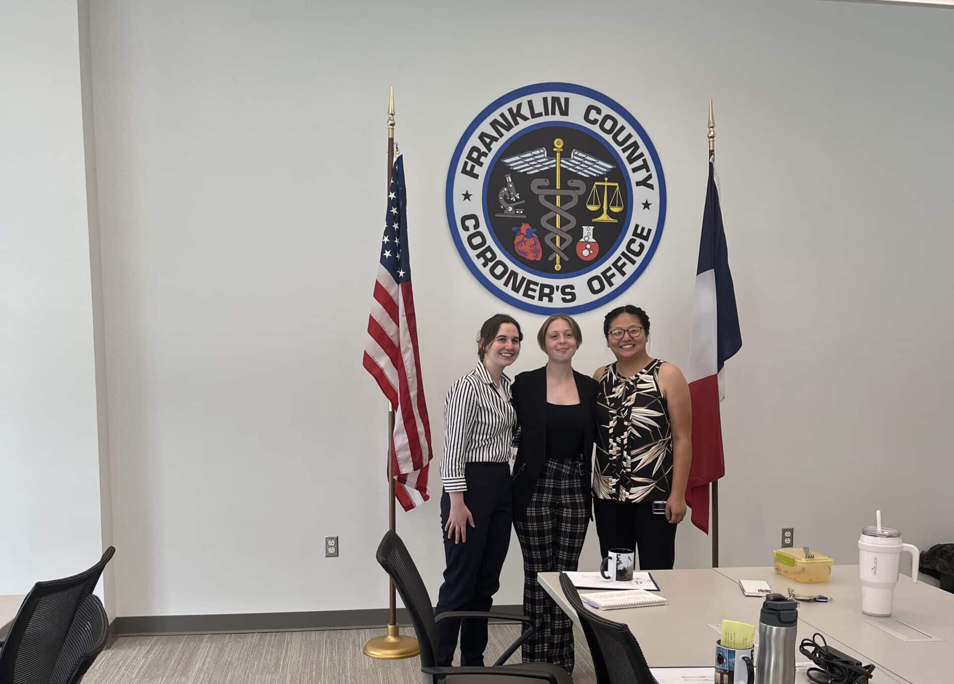 Mondays at the Morgue – Ashley Rathbun (`25) and the Franklin County ...