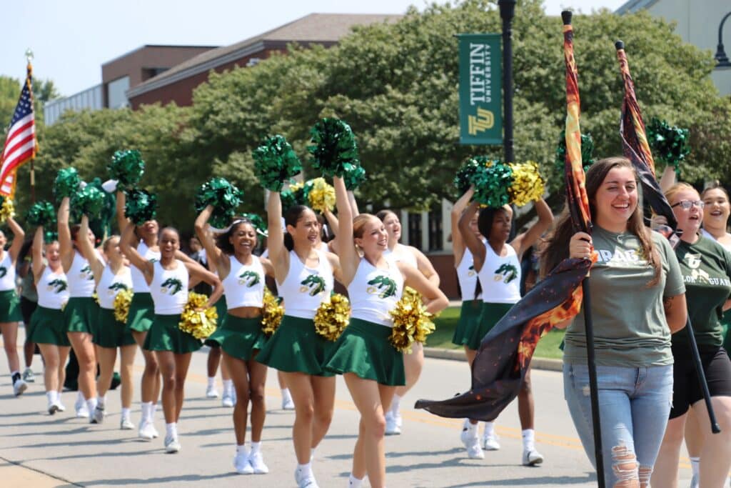 students in the 2023 convocation procession