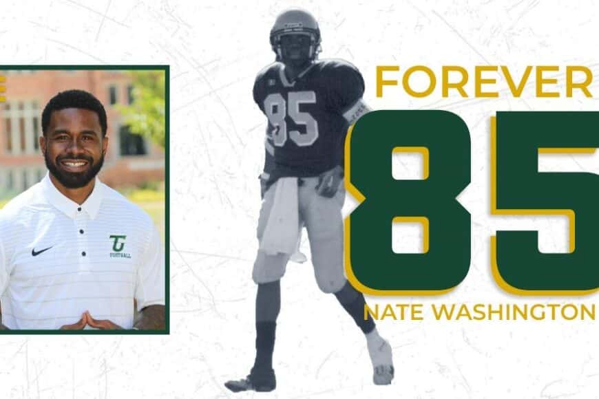Tiffin University to Retire Nate Washington’s Jersey #85