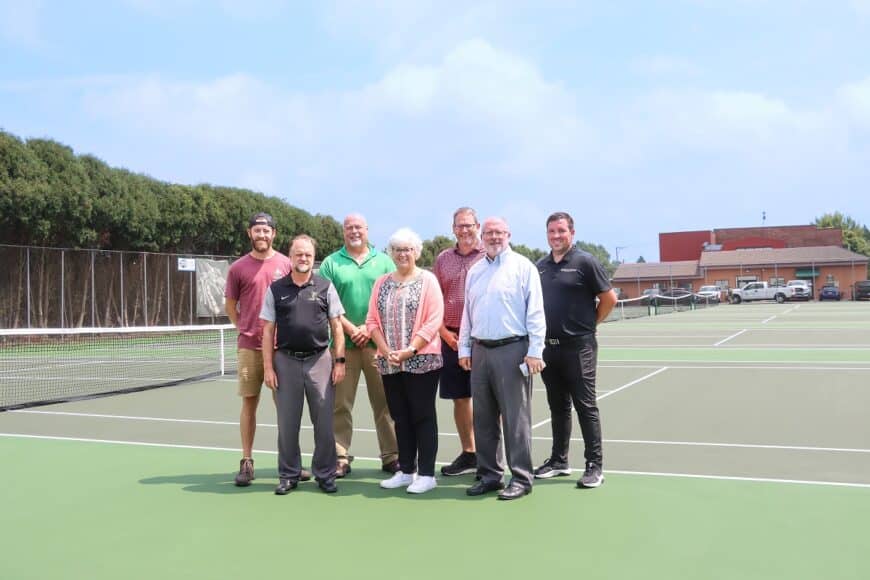Tiffin University and Tiffin Parks and Recreation Collaborate to Enhance Campus Amenities with New Pickleball Courts