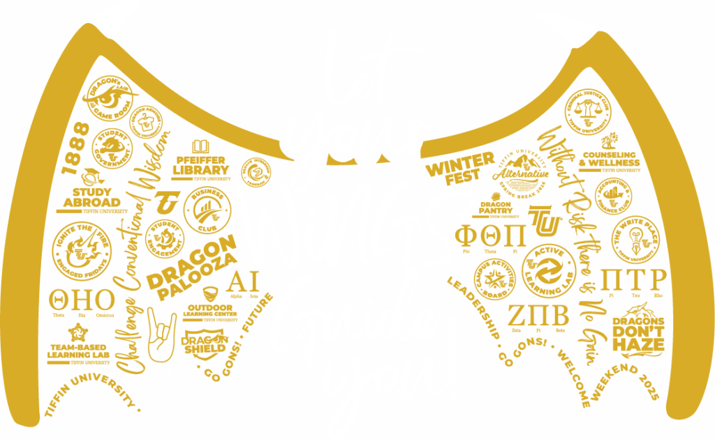 let your wings guide you tshirt