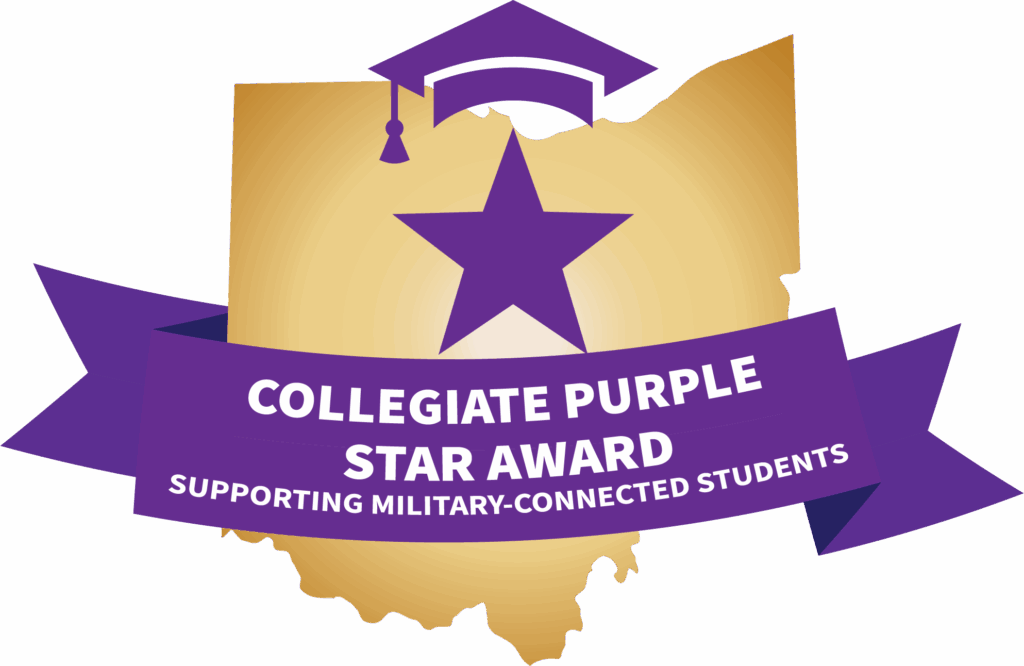 Collegiate Purple Star Award logo