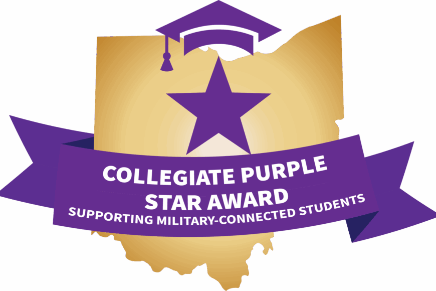 Collegiate Purple Star Award logo