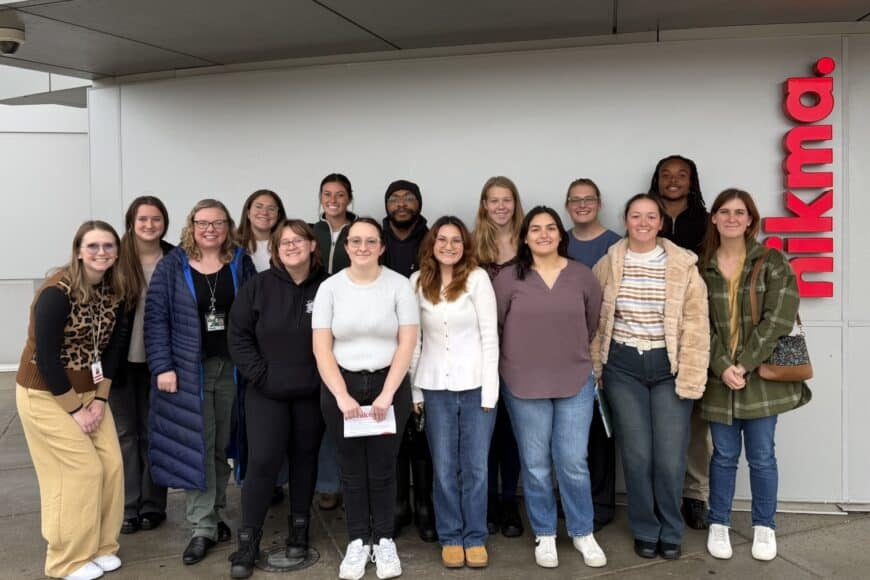 group photo of hikma field trip