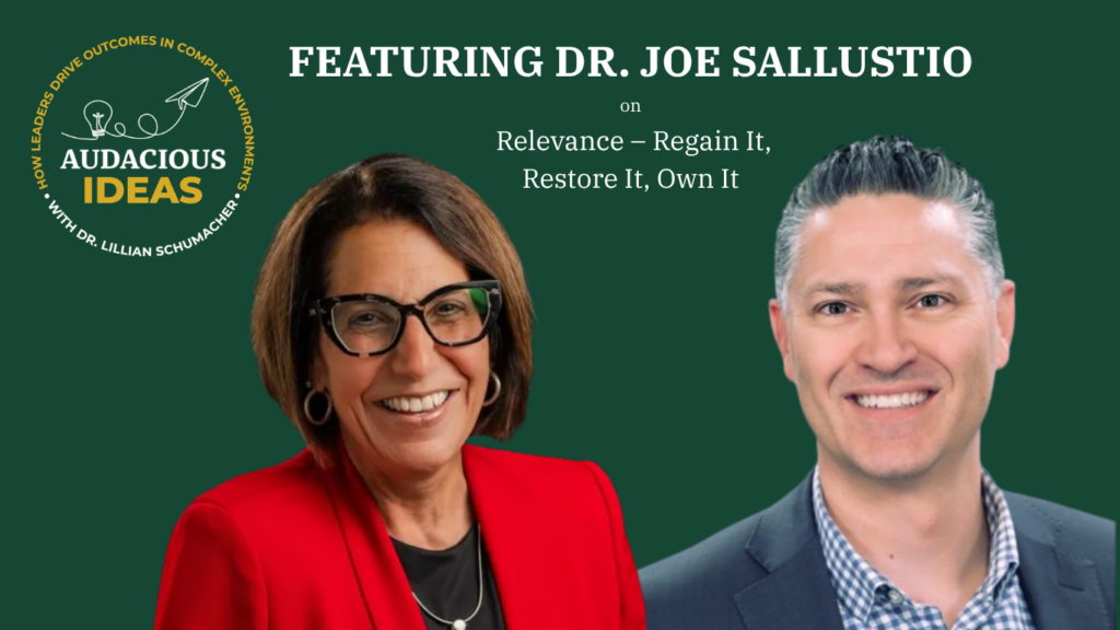Audacious ideas with Sallustio graphic