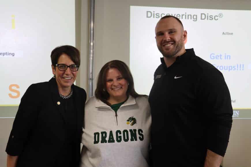 Tiffin University President and Head Football Coach Co-Facilitate DiSC® Assessment Training