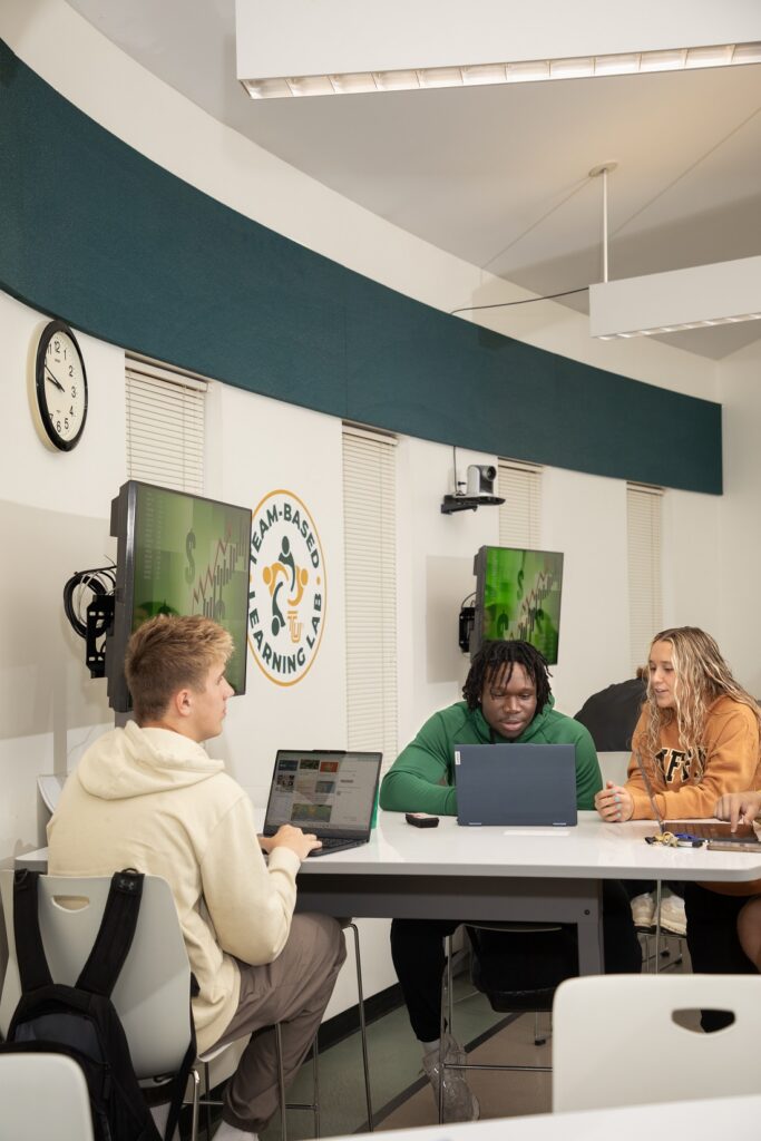 Students in classroom