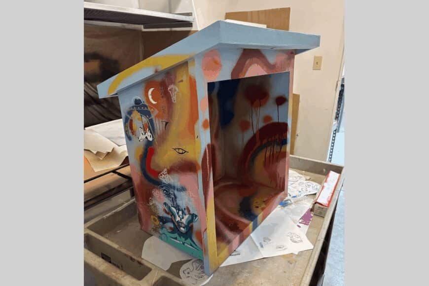 mini art gallery