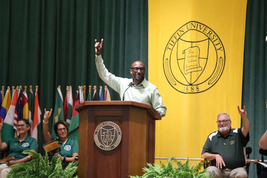 Tiffin University Welcomes Class of 2029 at Annual Convocation Ceremony