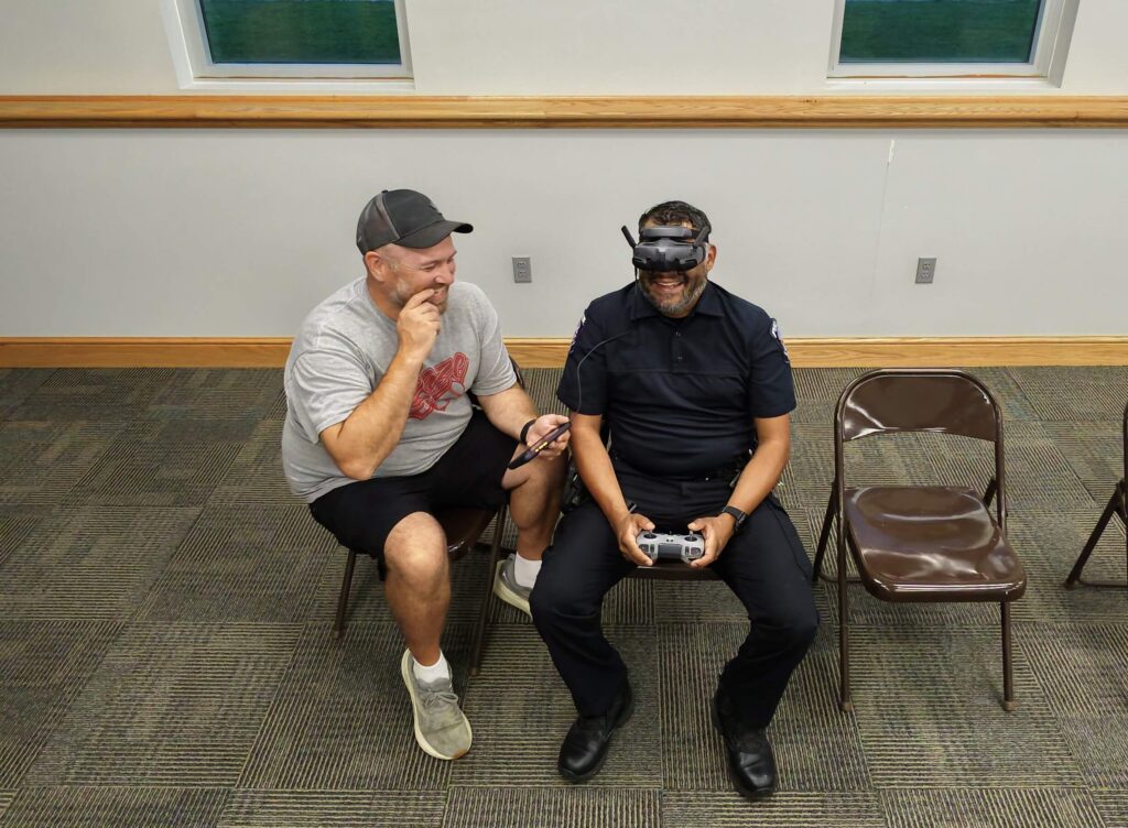 drone simulation in virtual reality