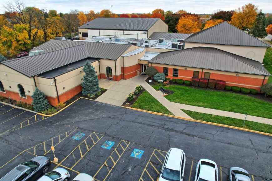 gillmor center aerial view
