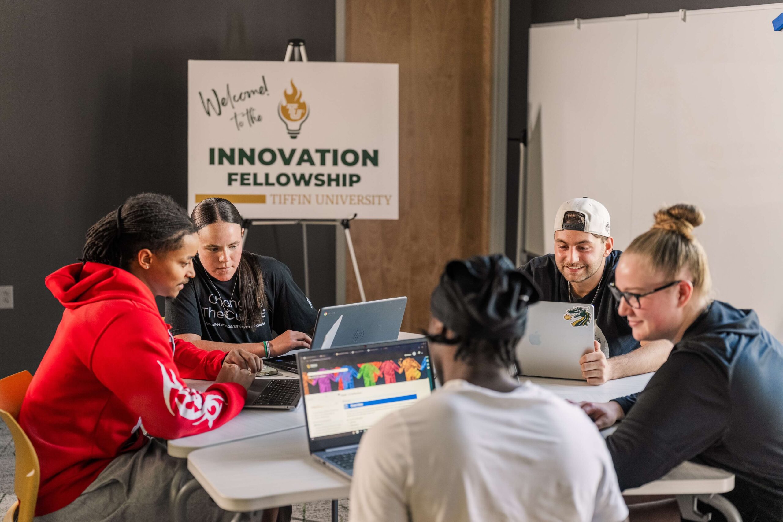 group of students in innovation fellowship