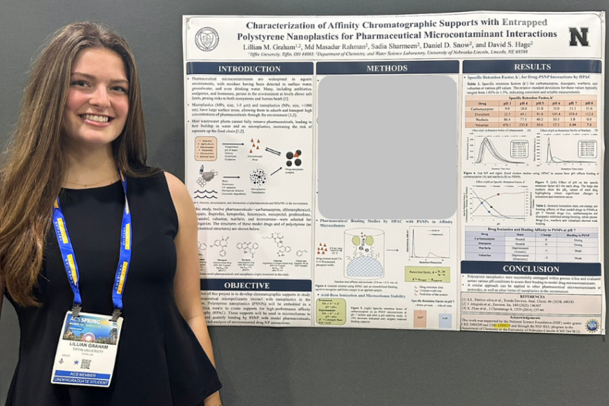 Tiffin University Student Lilly Graham Excels in Undergraduate Research