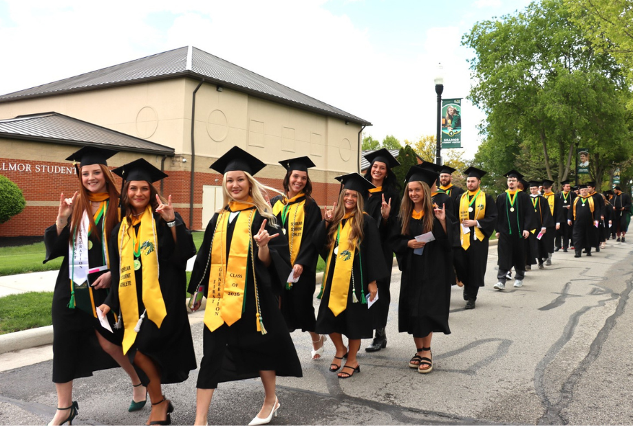 Commencement procession