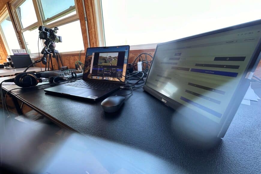 sports media equipment