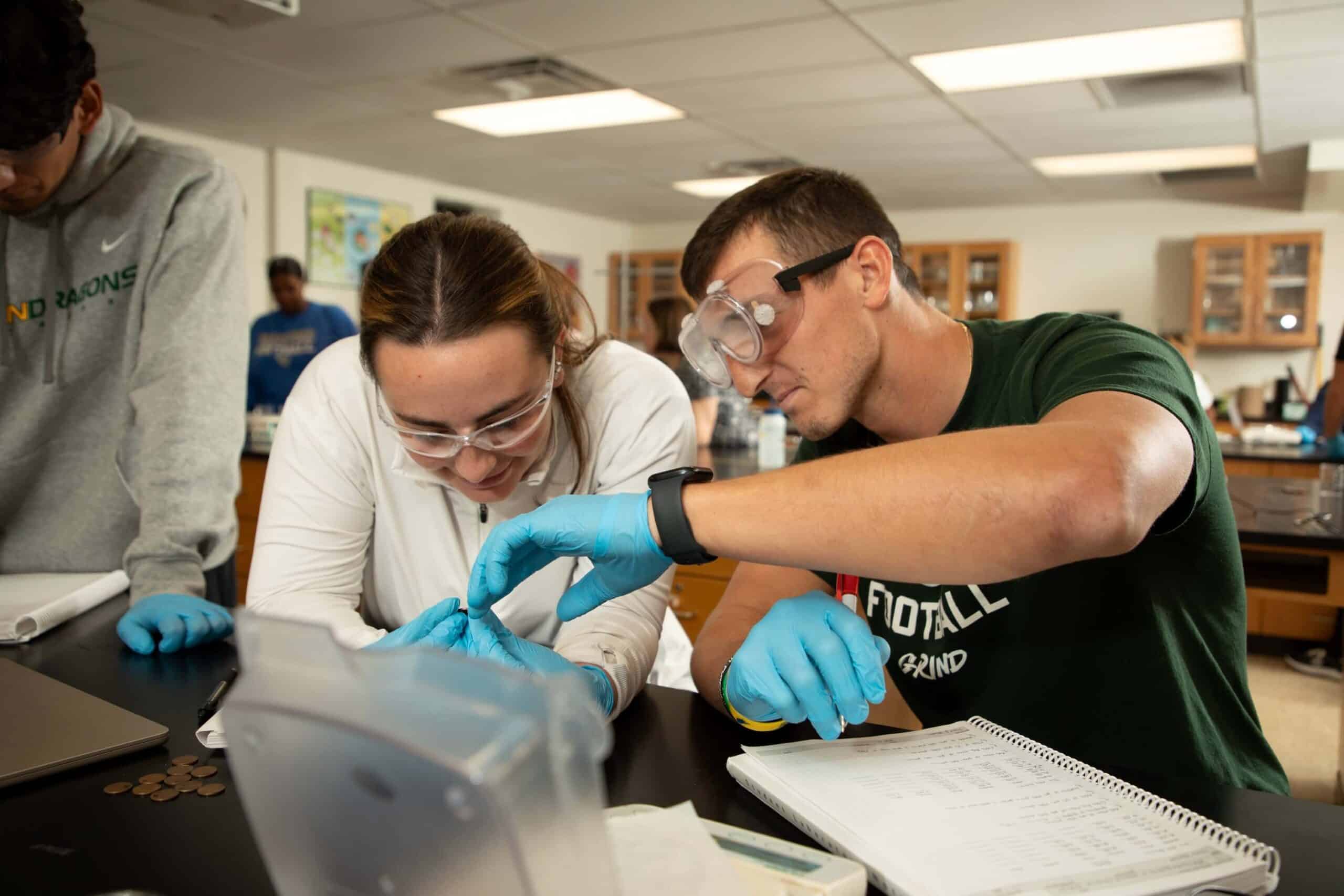 chemistry lab experiment