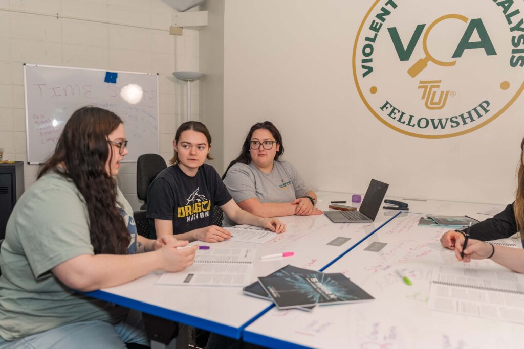 students in the violent crime analysis fellowship